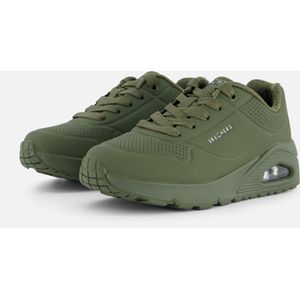 Skechers Uno Stand On Air Sneakers groen Textiel - Maat 38