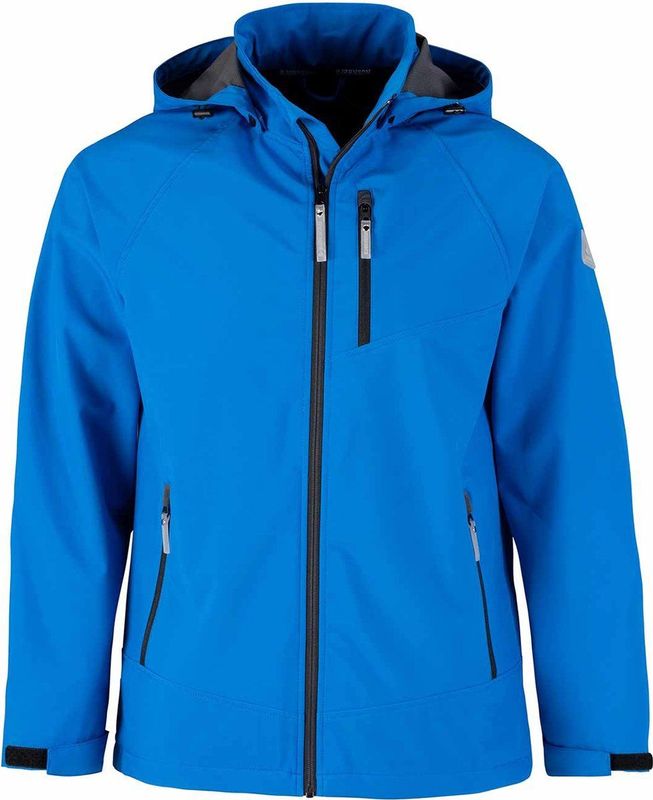 BJØRNSON Ove Softshell Zomerjas Heren - Winddicht - Ademend - Maat 2XL - Kobalt