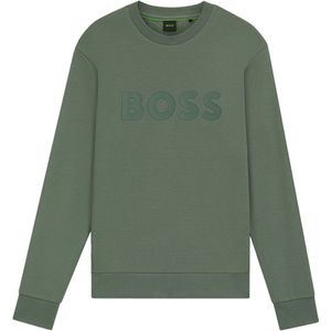 BOSS - Salbo - Sweater - Grijs - Casual - Katoen
