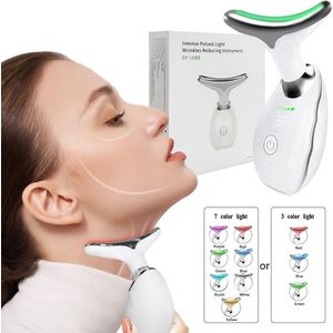 LED Masker - 7 Kleuren Lichttherapie - Infraroodlamp - Infraroodtherapie - Acnebehandeling & Huidverjonging