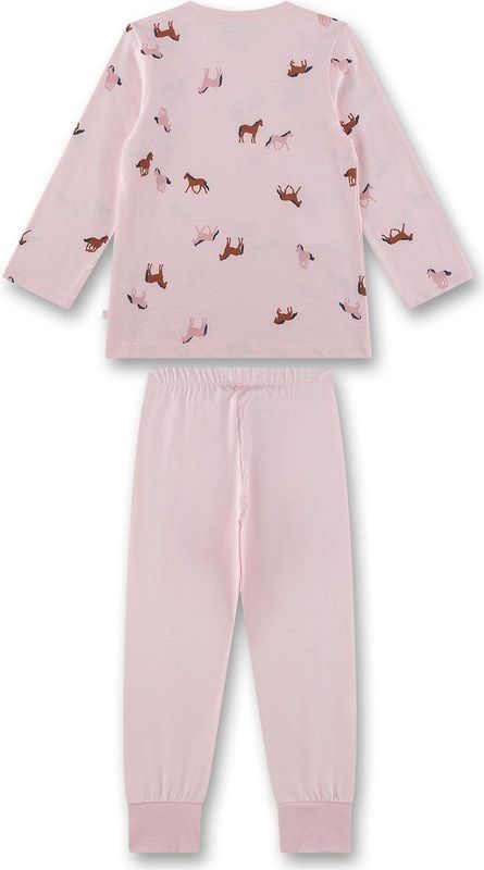 Sanetta Kids Pyjama Long AOP 233564 Pyjama (Kinderen |roze)