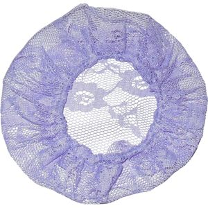 Haarnetje/Knotnetje lila fijn