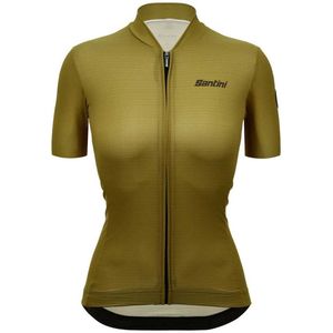 Santini Glory Day Korte Mouw Wielertrui Groen 2XL Vrouw