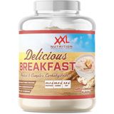 XXL Nutrition - Delicious Breakfast - Appel Kaneel - Eiwitrijk Ontbijt of Snack - Whey Protein Melkeiwit - Complexe Koolhydraten - 2500 Gram