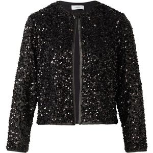 comma - Indoor-Blazer - Pailletten - Glamoureus