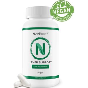Nutrifoodz - Lever Reiniging - Lever Support - Vegan - 60 Capsules - Lever Detox - Natuurlijke Lever Reiniging - Mariadistel - Artisjok TUDCA