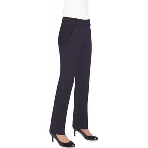 Broek Dames 38 EU (10 UK) Brook Taverner Navy 54% Polyester, 44% Wol, 2% Lycra