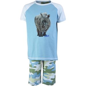 Zoïzo pyjama jongens - blauw - Rino - maat 104