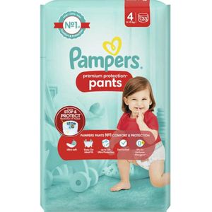 3x Pampers Premium Protection Luierbroekjes Maat 4 (9-15 kg) 33 stuks