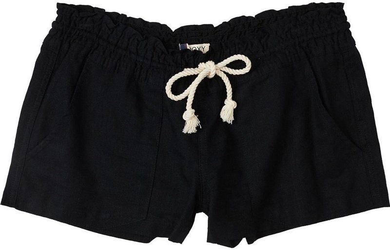 Roxy - Oceanside - Korte Broek - Linnen Viscose Mixstof - Strandfit