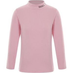 Kinder Thermoshirt Lange Mouw Turtleneck Vlindermouw Vest
