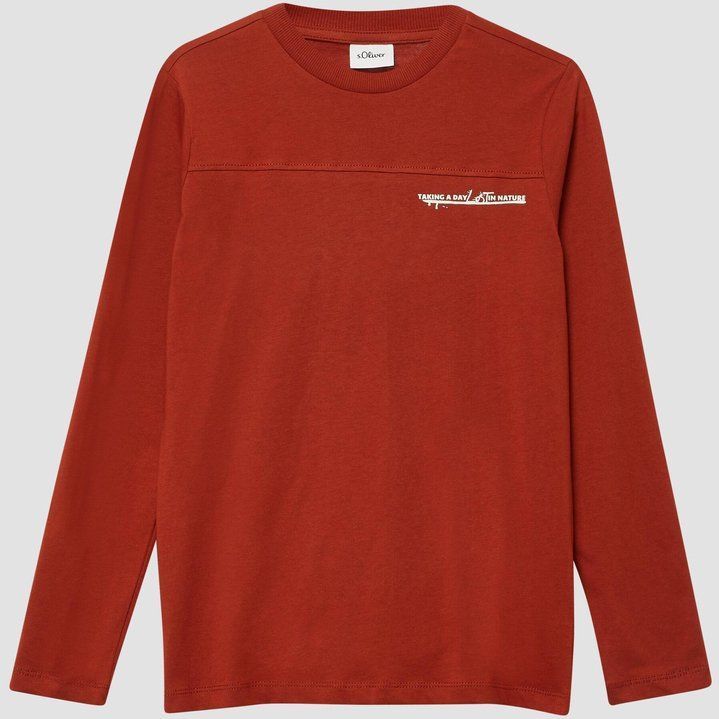 s.Oliver - T-Shirt - Katoen - Met Prints