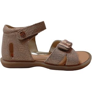 Naturino - Morris - Mt 26 - velcro's vlinders lederen sandalen - roze - dichte hiel