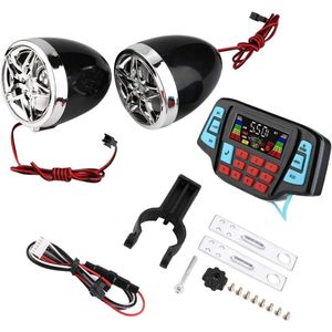 Waterdicht motorfiets BT MP3-systeem - stereo luidsprekersysteem - USB TF-kaartdrager .