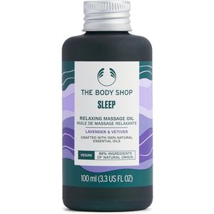 The Body Shop - SLEEP - Massage Olie - 100 ml - Lavendel & Vetiver