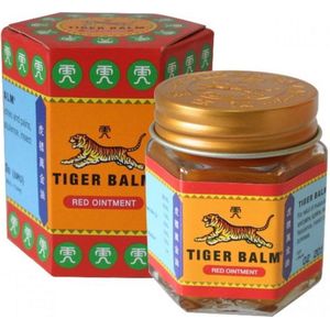 Tiger Balm - Tijgerbalsem Rood - 30 gram - eerste hulp bij spier- en gewrichtspijnen