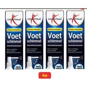 Lucovitaal - Spray - Voet - Schimmel - Zwemmerseczeem - Voordeelverpakking