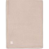 Jollein - Deken Ledikant 100x150cm Basic Knit - Dekentje Baby - Wild Rose/Fleece