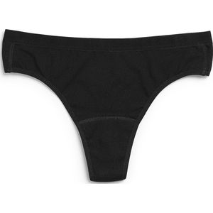 ImseVimse - Imse - Menstruatieondergoed - STRING Period Underwear - menstruatiestring / L - eur 44/46 - zwart
