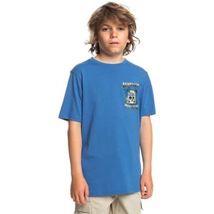 Quiksilver Eternal Vacation T-shirt Met Korte Mouwen Blauw 16 Years Jongens