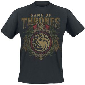 Game Of Thrones Targaryen Ornaments Heren T-shirt - zwart - S
