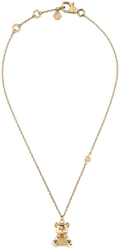 Philipp Plein - PJFEA19NU - Halsketting - Geel Goud - 40+5 cm