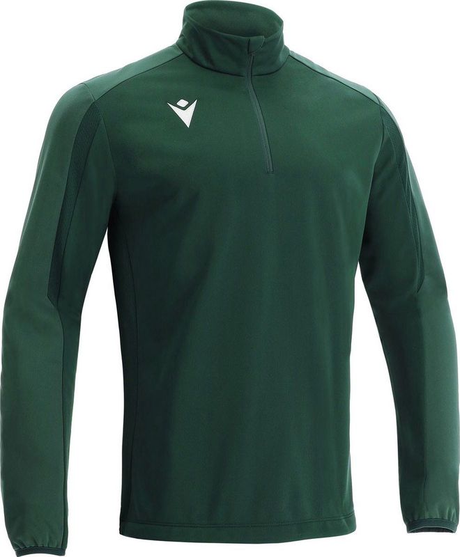 Macron Arno Ziptop Heren - Bottle Green | Maat: 3XL