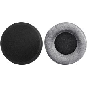 Vervanging Velours Oorkussens voor Hoofdtelefoon Grijs - 1 Paar