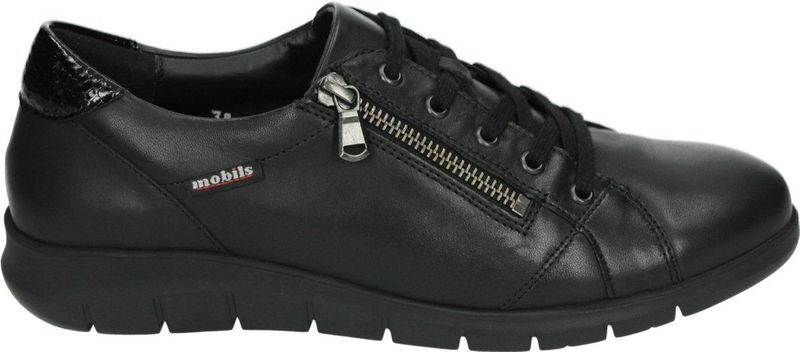 Mephisto - Vetersneakers - Zwart - Dames