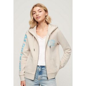 Superdry - Super Athletic - Sweatshirt - Met Rits