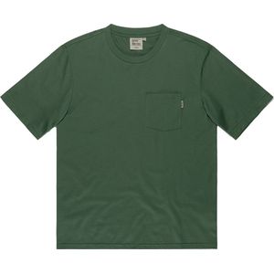Vintage Industries Gray Pocket T-shirt Drab
