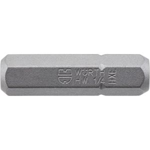 Wurth - Binnenzeskantbit C 6.3 (1/4) POWERDRIV - C 6.3 bit binnenzeskant (1/4 inch) met gepatenteerde POWERDRIV-aandrijving x 5 st -