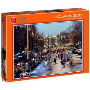 Jumbo Puzzel Hollands Glorie: IJspret Op De Gracht - Legpuzzel - 1000 stukjes