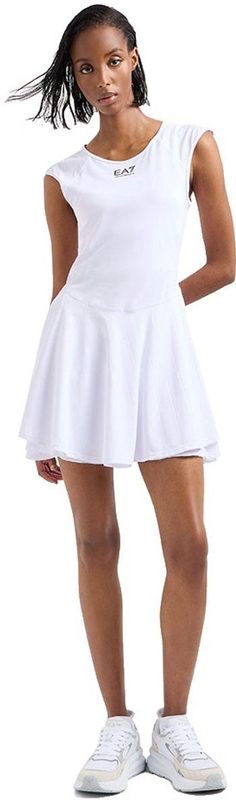 Emporio Armani - EA7 - Jurk en Shorts - Wit - Dames