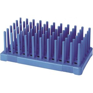 Peg Rack 50 plaatsen blauw Pack van 2 - Heathrow HS24311B -