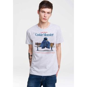Logoshirt T-Shirt Sesamstrasse Krümelmonster - Bank