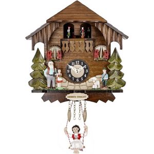 Engstler - 02253 SQT - Wandklok met schommel - Quartz