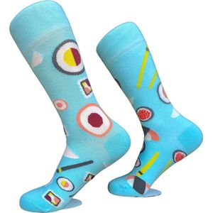 Onfeet - missmatch - sokken - sushi - wasabi