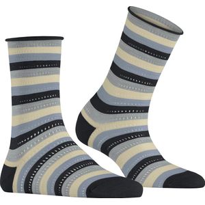 FALKE - Dopamine Stripe - Sokken - Zwart - TENCEL™ Lyocell