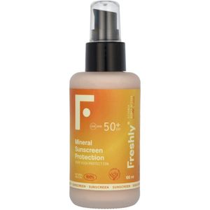 Freshly Cosmetics - Healthy Mineral Sunscreen Protection - 100 ml - Zonnebrand