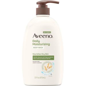Aveeno Daily Moisturizing Body Wash for Dry & Sensitive Skin 975ml