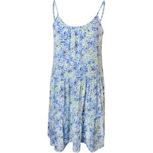 Dames Zomerjurk | Strandjurk Ibiza / Bohemian Jurk | Wit | Bloemen | Maat XL