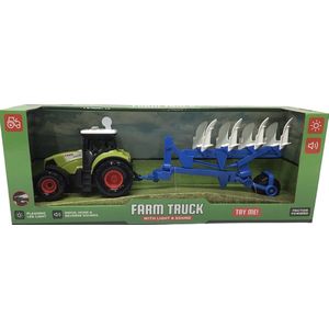 Tractor set frictie licht geluid 26112