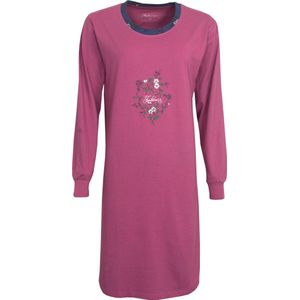 Tenderness Dames Nachthemd - Donker Roze - Maat L