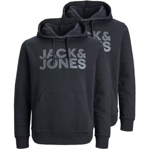 Jack & Jones Heren hoddie 2 pack Corp