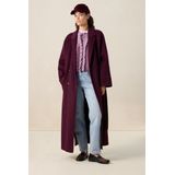 Sissy-Boy - Donkerrode Wollen Jas