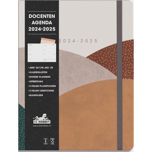 Hobbit - Docentenagenda - 2024-2025 - 1 week op 2 pagina's - ±A4 (20,5 x 26,5 cm) - Modern berglandschap