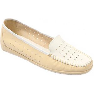 Comfort lederen loafers in wijdte