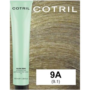 Cotril Color Glow Zero 9A zeer lichtblonde as