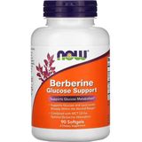 Now Foods - Berberine Glucose Ondersteuning - Capsules - 90 Stuks - Met Berberine HCl en MCT-Olie